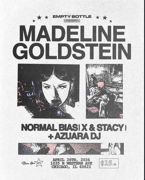 Madeline Goldstein, Normal Bias, X and Stacy with Azuara