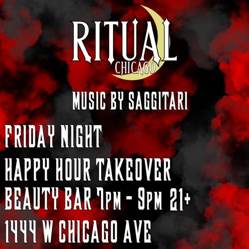 Ritual Friday Night Takeover with DJ Saggitari