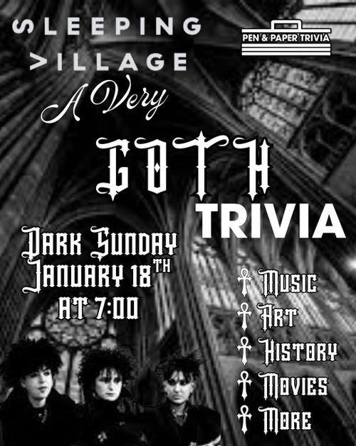 A Very Goth Trivia