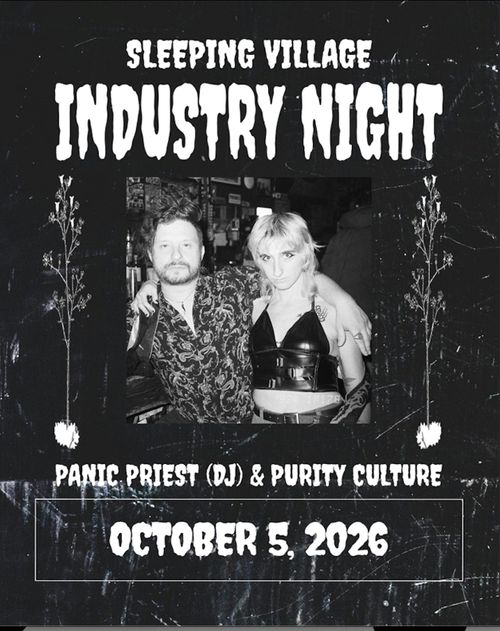 Industry Night w/ Panic Priest (DJ) & Purity Culture