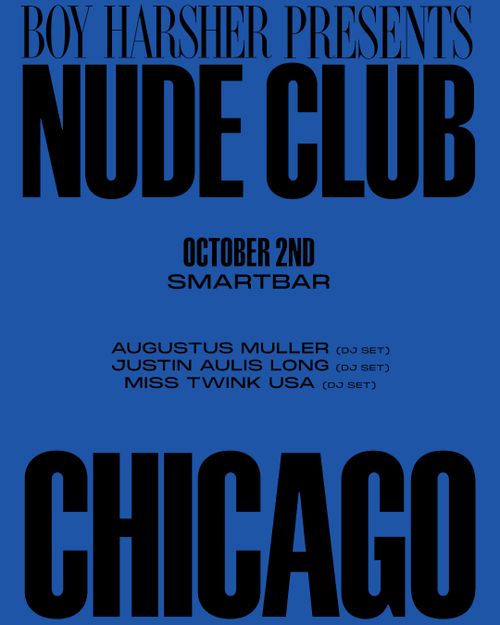 Boy Harsher Presents: Nude Club with 