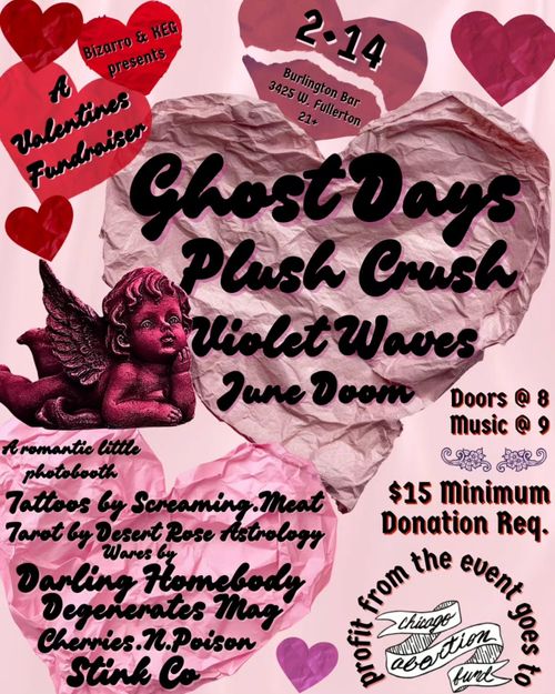 Ghost Days, Plush Crush, Violet Waves, June Doom