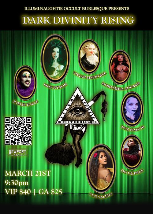 Illumi-Naughtie Occult Burlesque presents Dark Divinity Rising