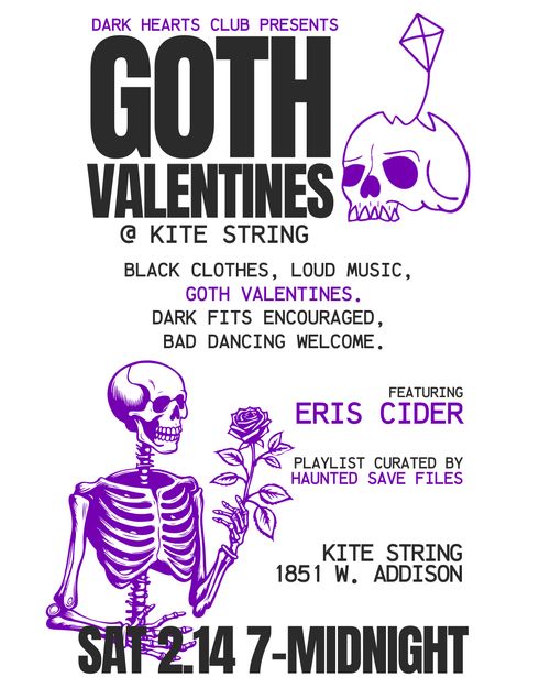 Goth Valentines