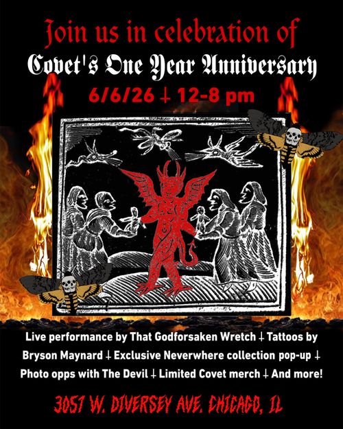 Covet Oddities One Year Anniversary 