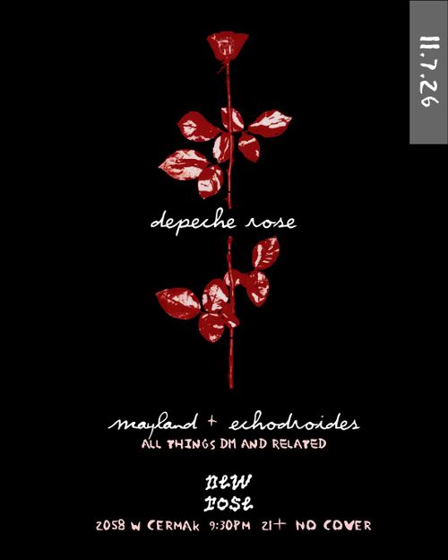 Depeche Rose with DJs Mayland, Echodroides