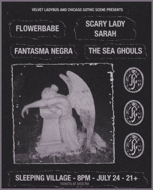 Sea Ghouls, Flowerbabe, Fantasma Negra, DJ Scary Lady Sarah