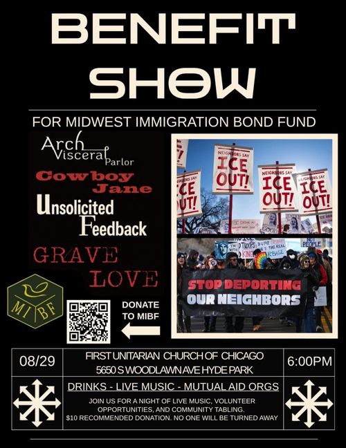 Arch Visceral Parlor, Cowboy Jane, Unsolicited Feedback, Grave Love