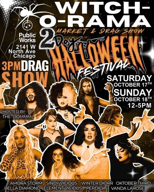 WITCH-O-RAMA Market and Drag show