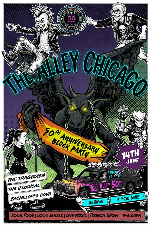 The Alley 50th Anniversary Block Party