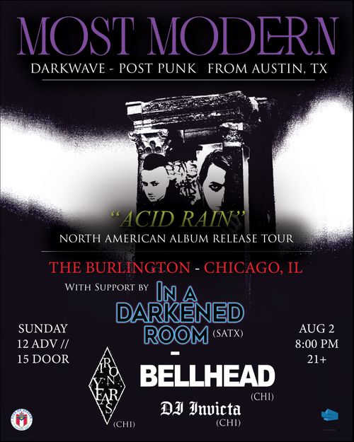 Most Modern, In a Darkened Room, Bellhead, DJ Invicta