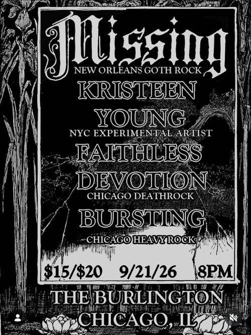 Missing, Kristeen Young, Faithless Devotion
