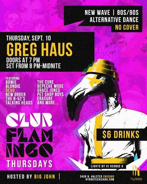 Club Flamingo with DJ Greg Haus
