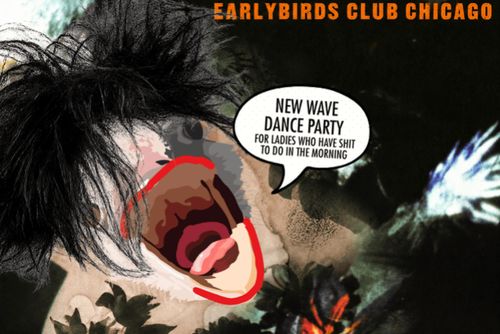 Earlybirds Club (New Wave Night) with DJ Scary Lady Sarah