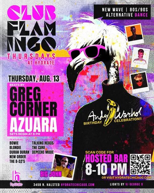 CLUB FLAMINGO with DJs Greg Corner, Underwear