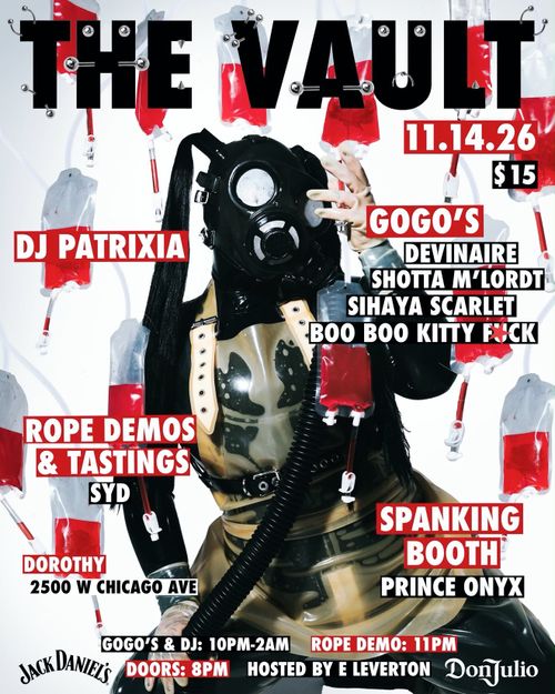 The Vault: Hosted by E Leverton with DJ Patrixia