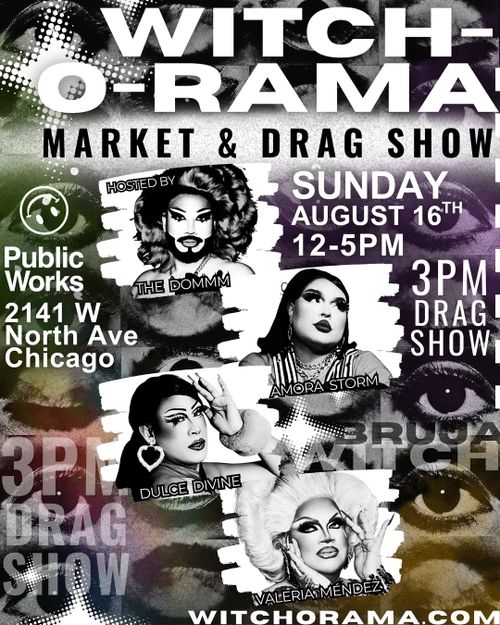 WITCH-O-RAMA Market and Drag show