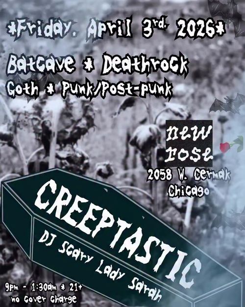 CREEPTASTIC with DJ Scary Lady Sarah