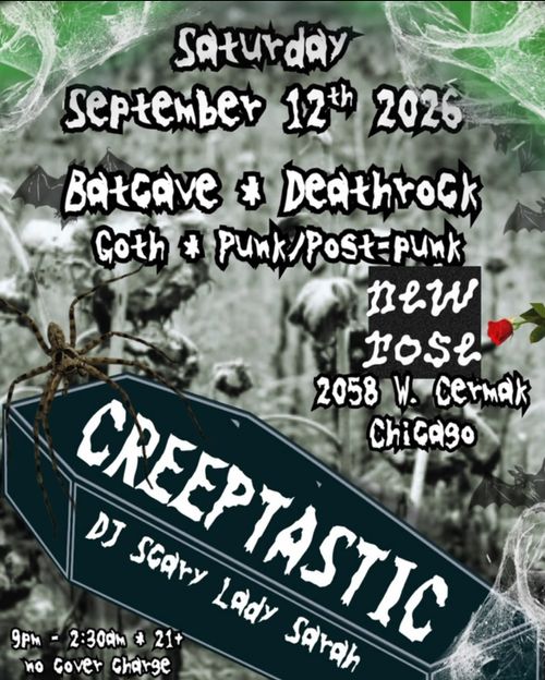 CREEPTASTIC with DJ Scary Lady Sarah
