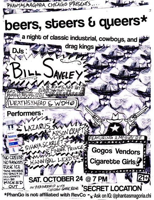 Beers, steers & queers