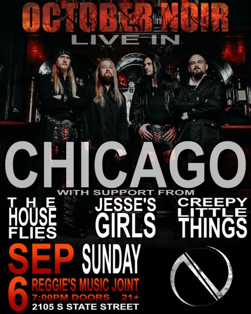 October Noir, Creepy Little Things, The House Flies, Jesse's Girls