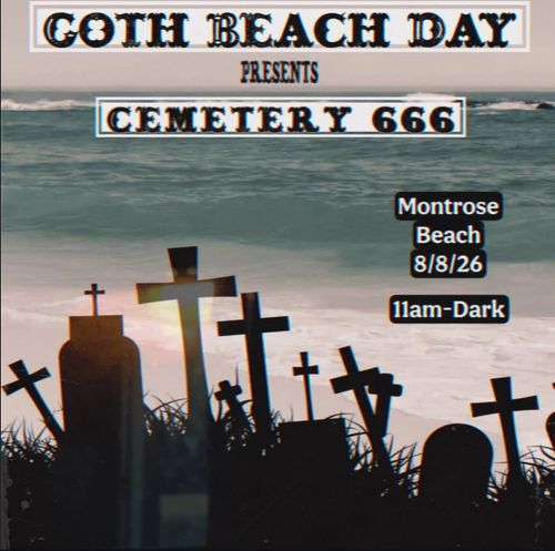 Goth Beach Day