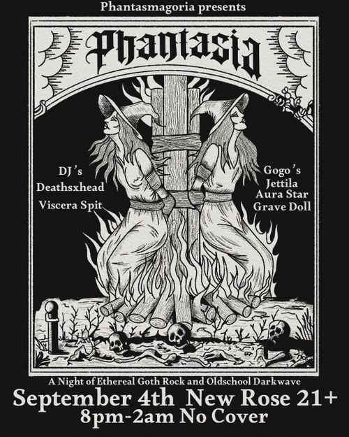 Phantasmagoria presents: Phantasia with DJs Deathsxhead, Viscera Spit and Gogos Jettila, Aura Star, Grave Doll