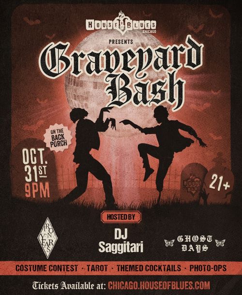 Graveyard Bash with Iron Years, Ghost Days, DJ Saggitari