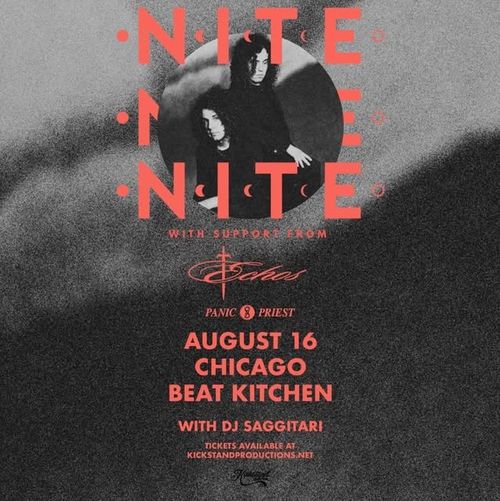 Nite, Echos, Panic Priest with DJ Saggitari